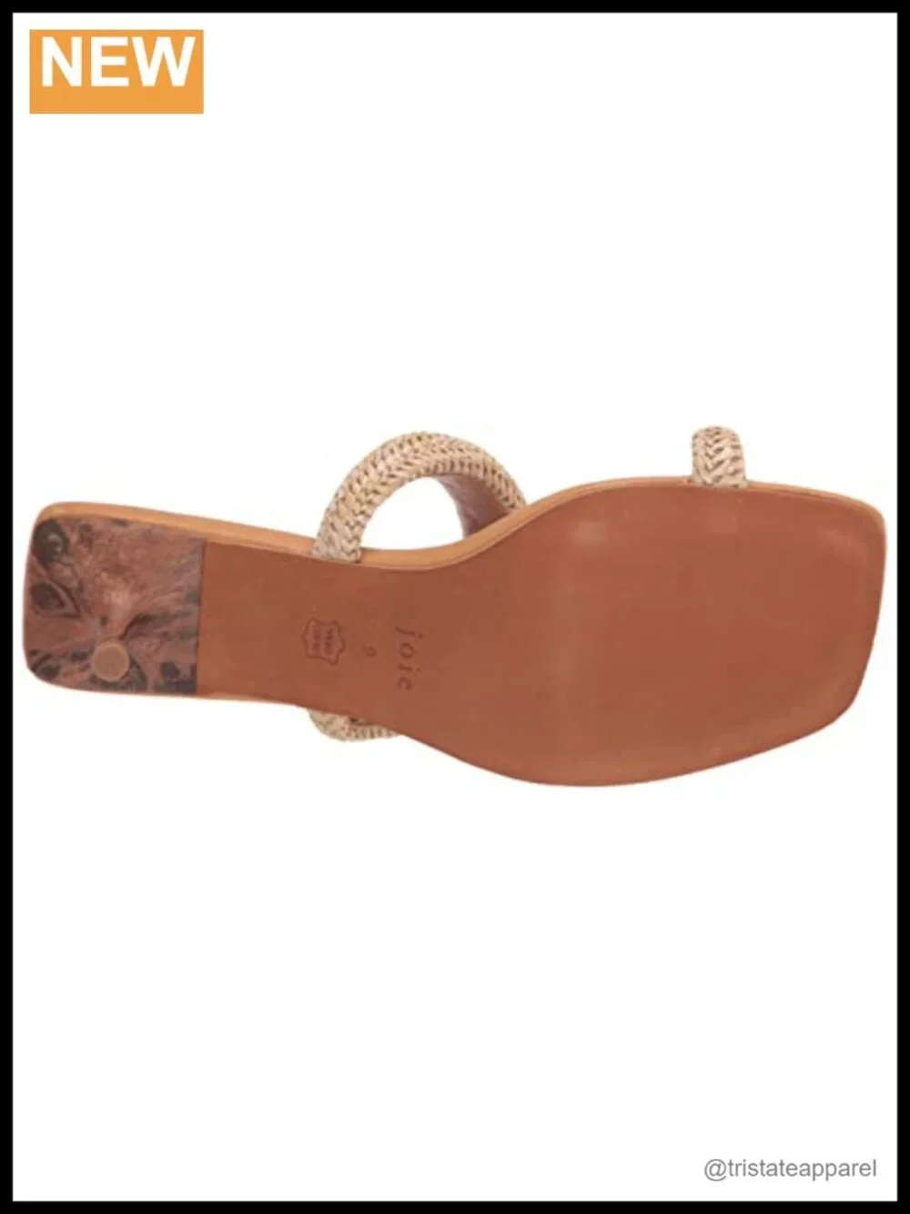 Raffia Kitten Heel Slide Sandals Memory Foam Comfort Slingback
